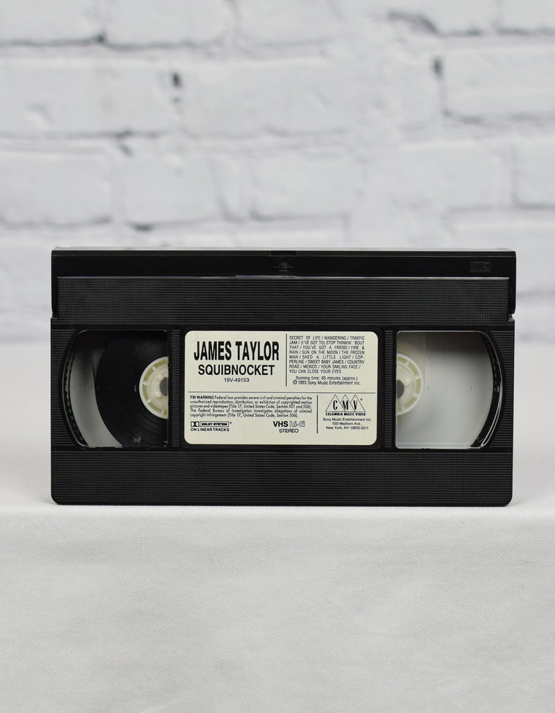 James Taylor: Squibnocket - 1993 Columbia Music Video VHS