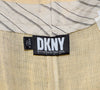 レディース ヴィンテージ 90年代 ダナキャラン ニューヨーク DKNY ベージュ リネン イタリア製 パンツスーツセット