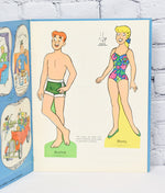 RARE 1969 The Archies - 5 Paper Dolls - Whitman Paperback Book