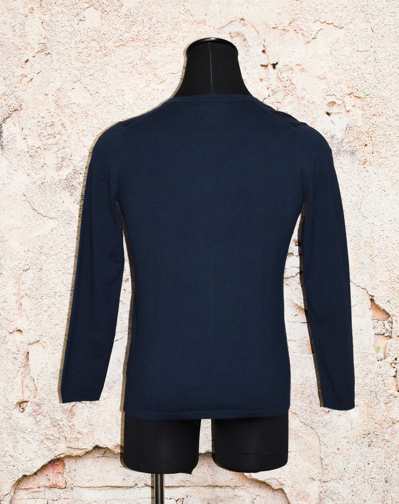 NWT - Dark Blue TOMMY HILFIGER V-Neck Sweater - L