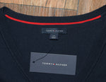 NWT - Dark Blue TOMMY HILFIGER V-Neck Sweater - L