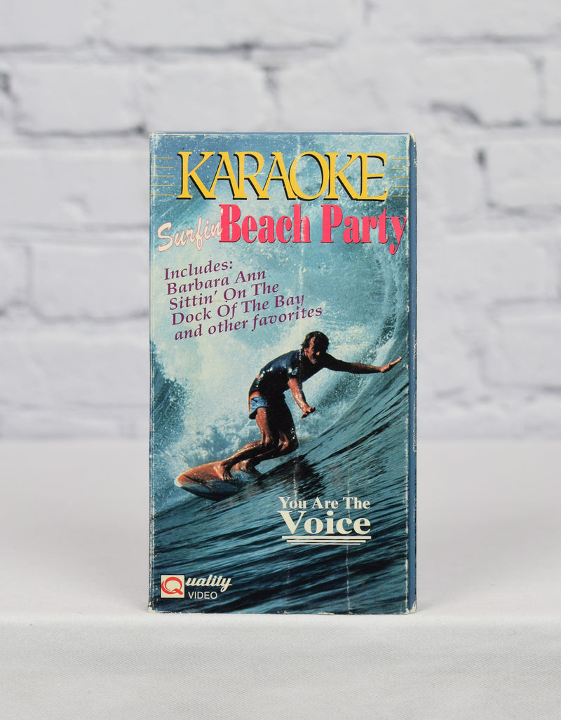Karaoke Surfin' Beach Party - 1993 Quality Video Inc. VHS
