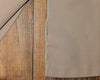 Vintage 70s Striped Style Khaki Brown 2pc. Polyester Suit