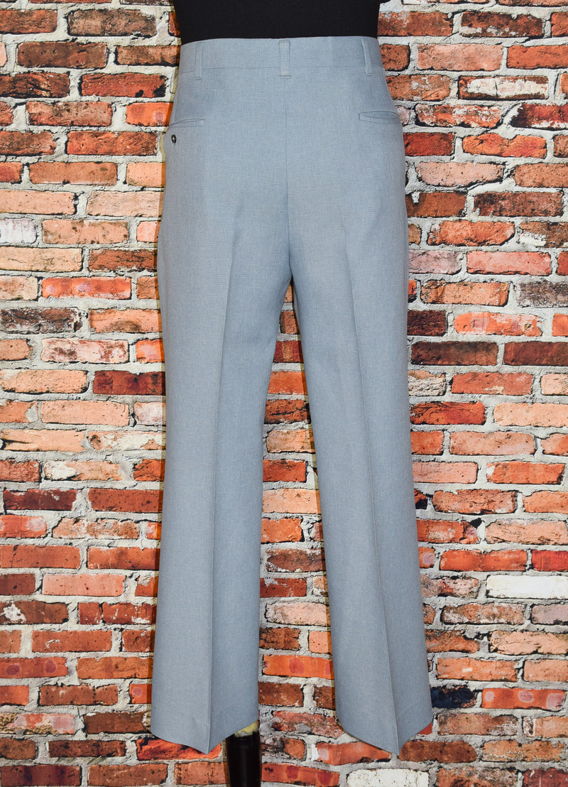 Vintage 80s Light Bluish-Grey HAGGAR 3pc. Suit Set