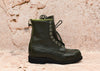 DEADSTOCK 70s Green Leather BROWNING Hunting Boots - 5 C