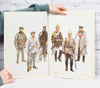 1987 Military Uniforms & Weaponry - The Poster Book of World War I - Pierre Turner - Paperback Book