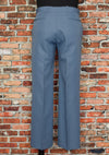 Vintage 80s Blue SEARS Sportswear PERMA-PREST Polyester Dress Pants - 34 X 30