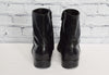 Men's Vintage 70s The Florsheim Shoe Black Leather Ankle Beatle Boots - 7-1/2 D