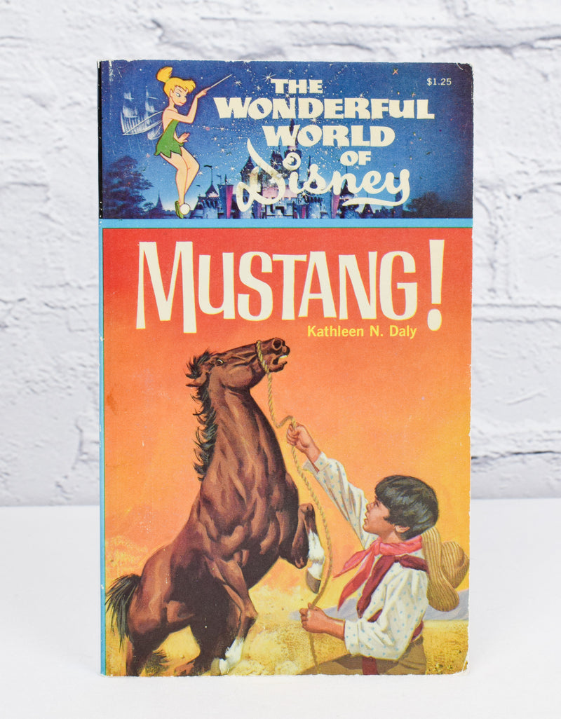 1976 第 2 刷 - MUSTANG!- キャスリーン N. デイリー - ディズニー ペーパーバック本