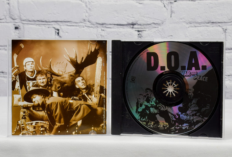 2003 Sudden Death Records - D.O.A. "War and Peace" CD
