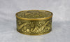 Vintage Smith Crafted Gold Embossed Cornucopia Tin