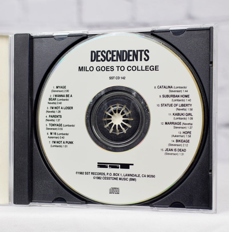 SST Records - Descendants "Milo Goes to College" CD