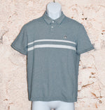 Blue & White Striped ORIGINAL PNEGUIN Short Sleeve Polo - M