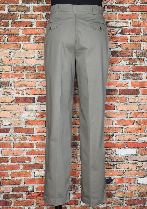 Vintage 90s Grey SAVANE Chino Work Pants - 33 X 34