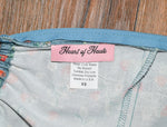 NWOT - HEART OF HAUTE Denim Strawberry "Hilda" Dress - XS