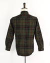 Vintage 80s Green Tartan Plaid PENDLETON Flannel Shirt - L
