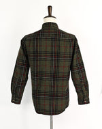 Vintage 80s Green Tartan Plaid PENDLETON Flannel Shirt - L