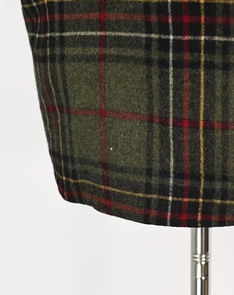 Vintage 80s Green Tartan Plaid PENDLETON Flannel Shirt - L
