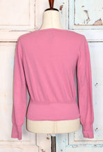 Pink Ribbon Striped JUNCTION WEST Petite Cardigan Sweater - PXL