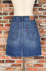 Blue LEVI'S Denim Mini Skirt - 26