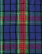 Vintage 80's Blue Tartan Plaid VAN HEUSEN "Winterweights" Flannel Button Down Shirt - L