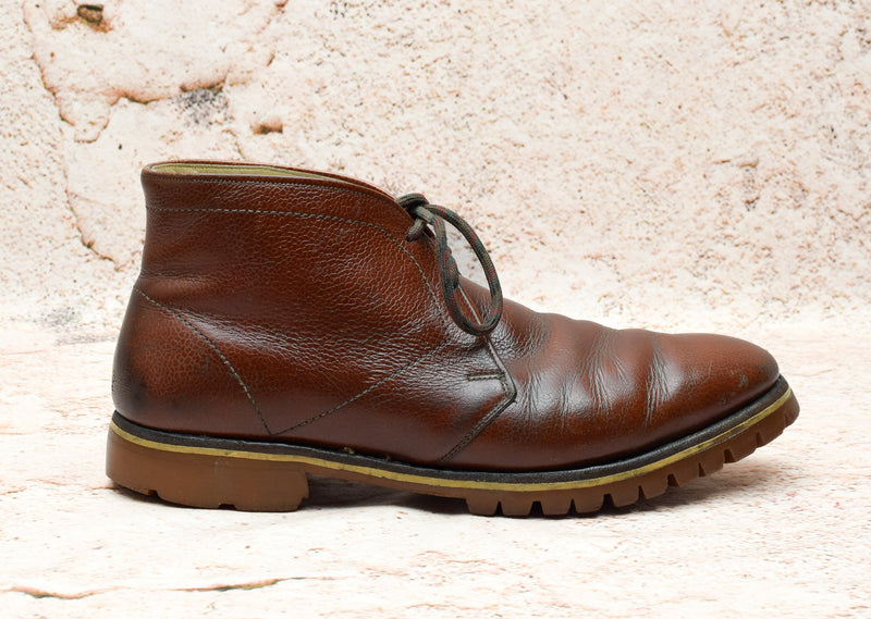 Vintage Brown ALLEN EDMONDS "Thor" Lace Up Chukka Shoes - 8 E