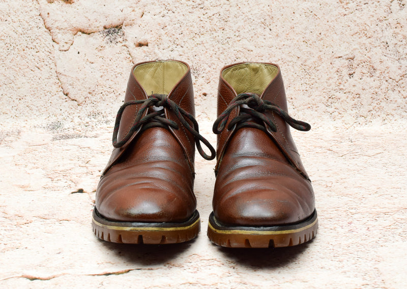 Vintage Brown ALLEN EDMONDS "Thor" Lace Up Chukka Shoes - 8 E