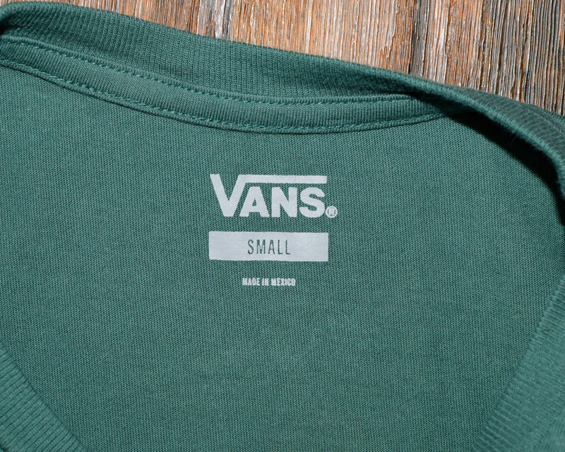 Green VANS "Greeting from Vans" Desert Cactus Short Sleeve T-Shirt - S