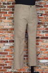 Khaki Brown WRANGLER Western Polyester Dress Pants - 36 X 29