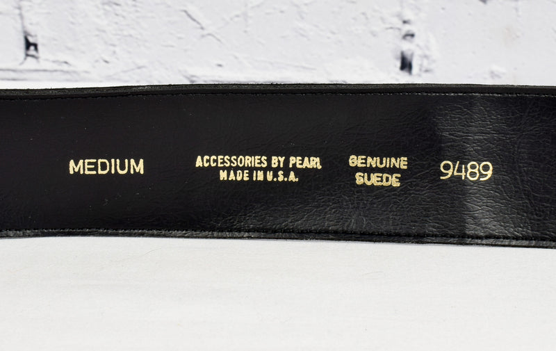 Women's Vintage Accessories by Pearl Genuine Suede Belt - Medium