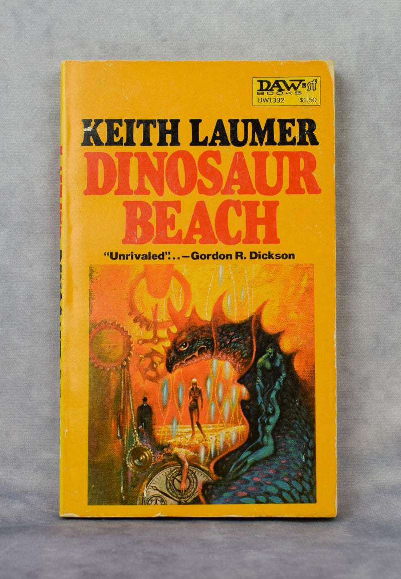 1972, 1st Printing - DINOSAUR BEACH - Keith Laumer - Paperback Book