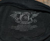 RARE Vintage Black TOY MACHINE "Our Own World" Orange Monster Skate Hoodie - M