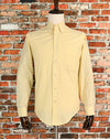 Vintage 80s Yellow MANHATTAN Long Sleeve Button Down Dress Shirt - 15-1/2 32-33