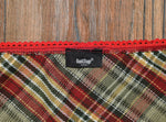 Green & Red Plaid Flannel BACKSTAGE Midi Skirt