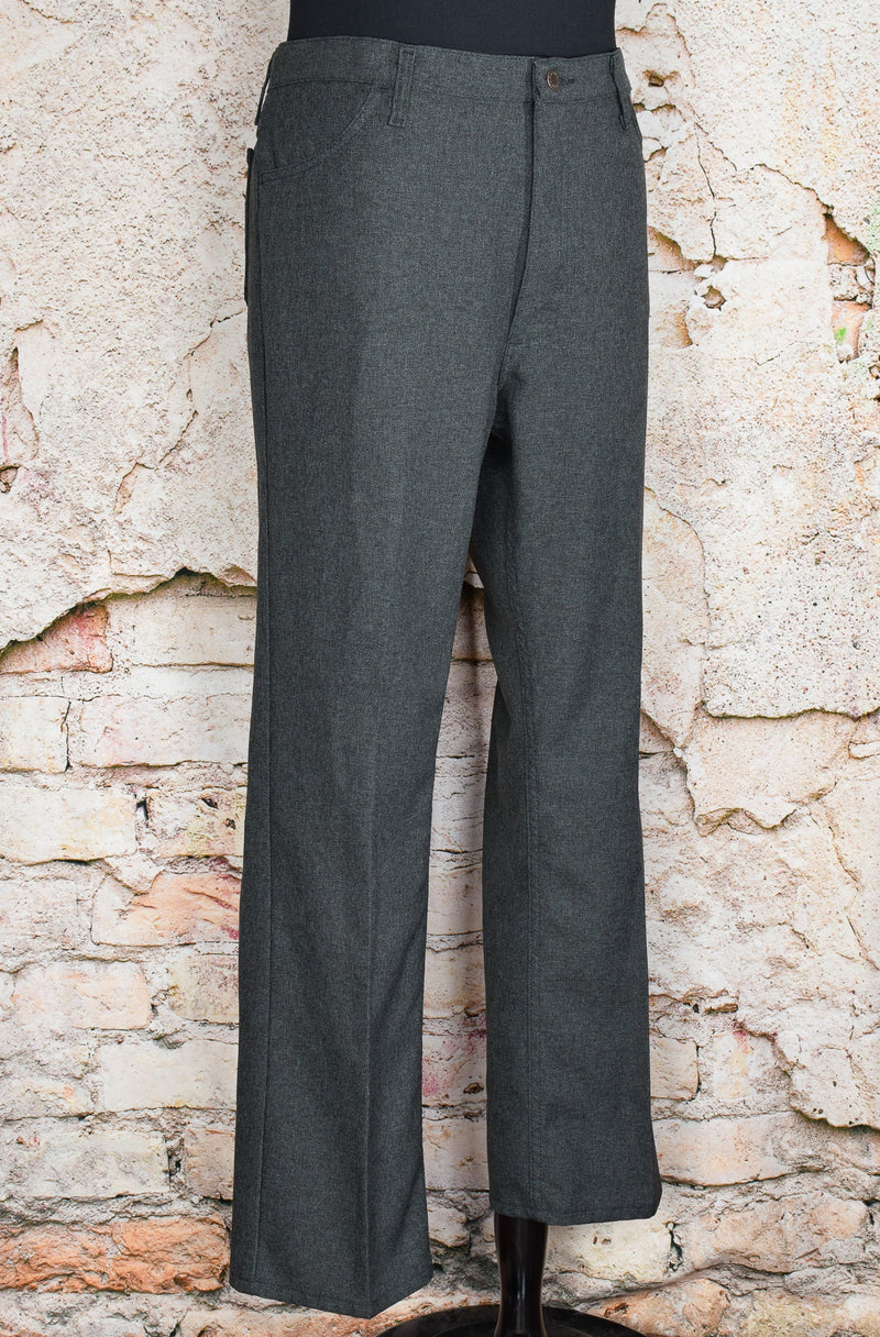 Dark Grey WRANGLER Polyester Dress Pants - 40 X 32