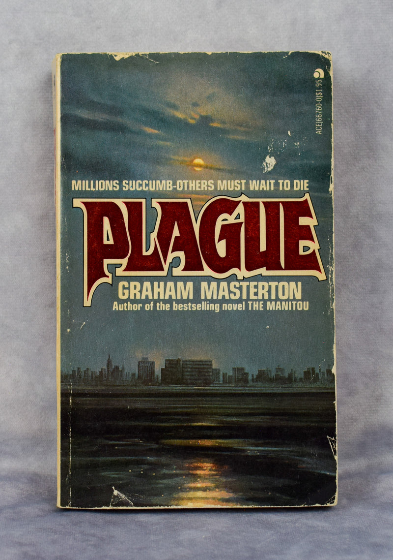 1978年、第1刷 - PLAGUE - グラハム・マスタートン - ペーパーバック本
