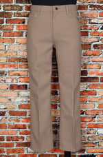 Vintage Early 70s Khaki Brown WRANGLER Regular Fit Polyester Dress Pants - 34 X 31