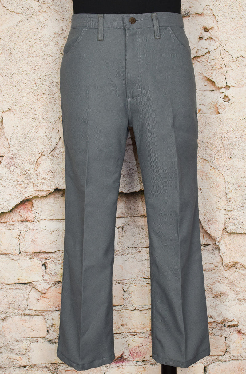 Vintage 70s Grey WRANGLER Polyester Dress Pants - 38 X 30 Vintage 70s Grey WRANGLER Polyester Dress Pants - 38 X 30