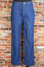 Vintage 70s/80s Dark Blue WRANGLER Denim Jeans - 38 X 32