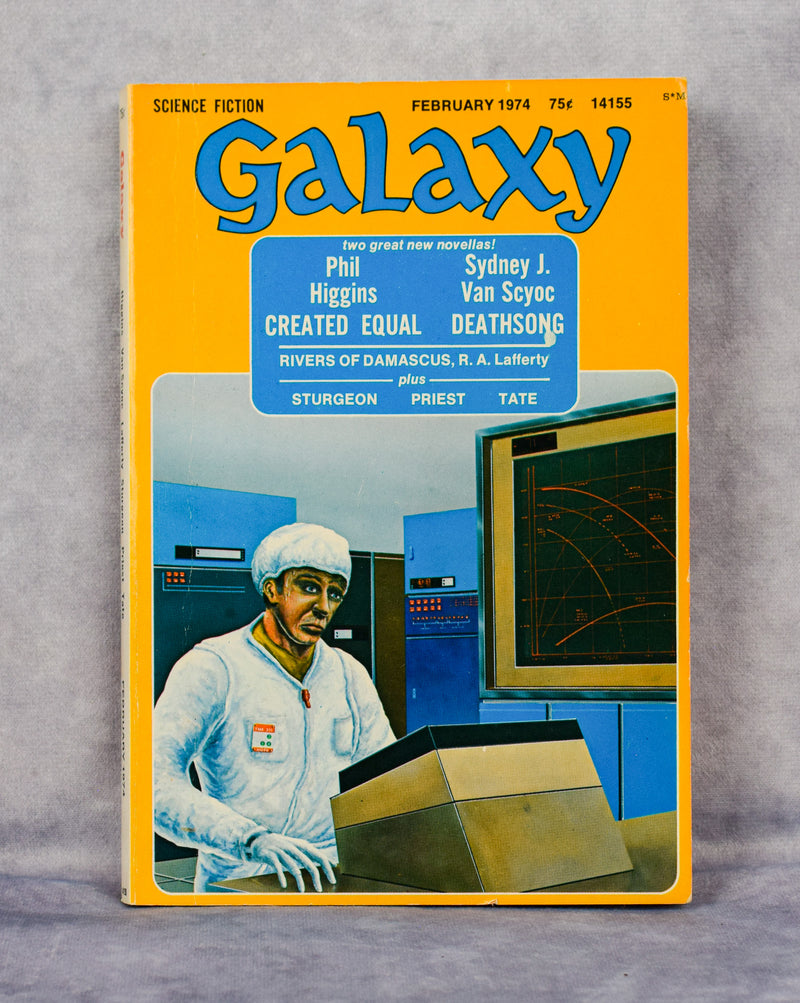 1974 - GALAXY - Phil Higgins, Sydney J. Van Scyoc - Paperback Book