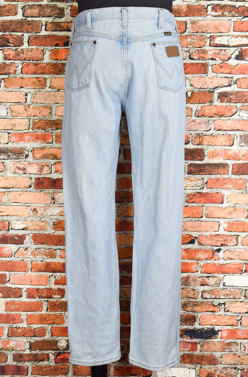 Vintage 70s/80s Light Wash WRANGLER Denim Jeans - 35 X 34