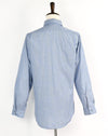 Vintage Blue & Yellow Striped RIVERSIDE Permanent Press Long Sleeve Button Up Shirt - L