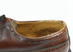 Vintage 50s/60s Brown BOSTONIANS Leather Brogue Wingtip Oxford Dress Shoes - 9-1/2