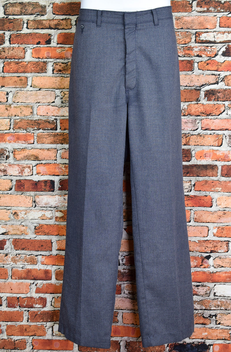 Vintage 80s/90s Grey WRANGLER Polyester Dress Pants - 36 X 30