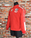 Men's Vintage 80s Flight Apparel, Ind. CRC Red Zip Up Racing Jacket - M