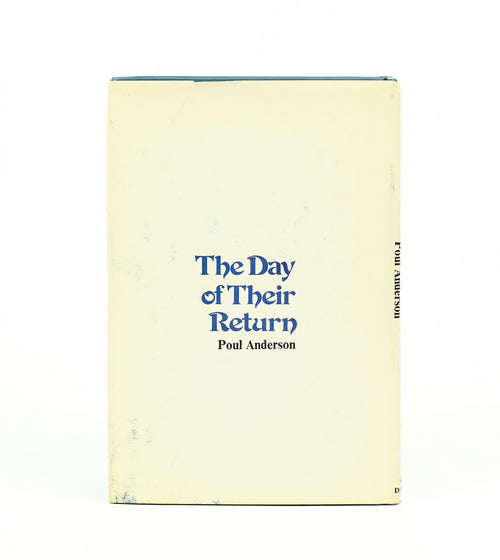 1973 Book Club Edition - THE DAY OF THEIR RETURN - Poul Anderson - Hardback Book