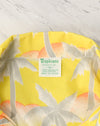 Vintage 80's Yellow & Grey Palm Tree Print TROPICANA PRODUCTS INC. Hawaiian Shirt - M