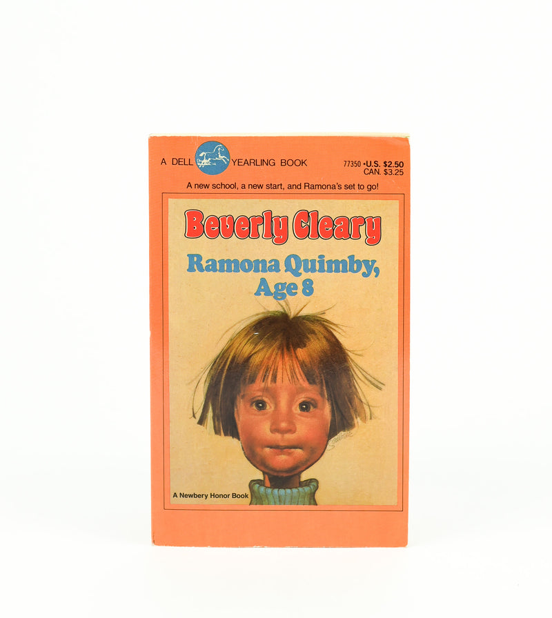 1984 Book Club Edition - RAMONA QUIMBY, AGE 8 - Beverly Cleary - Paperback Book