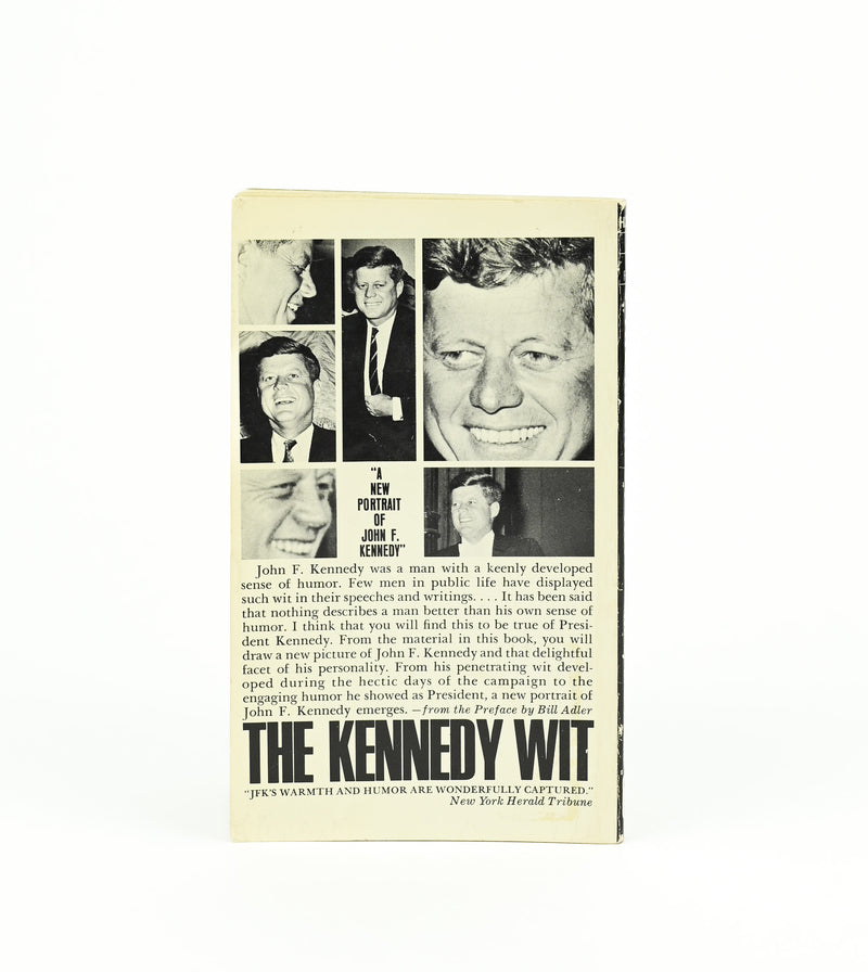 Nov. 1964 Edition - THE KENNEDY WIT - Edited By Bill Adler - Paperback Book