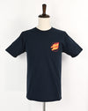 Dark Blue SANTA CRUZ Fire Logo Skate T-Shirt - M